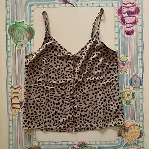 Never Worn Sanctuary Leopard Print Tank
